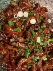 Air-Fryer Crispy Chilli Beef - Food.Cookingpoint