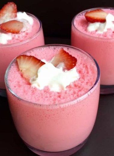 Divide into 5 cups or ramekins. Refrigerate for at least 30 minutes until set.