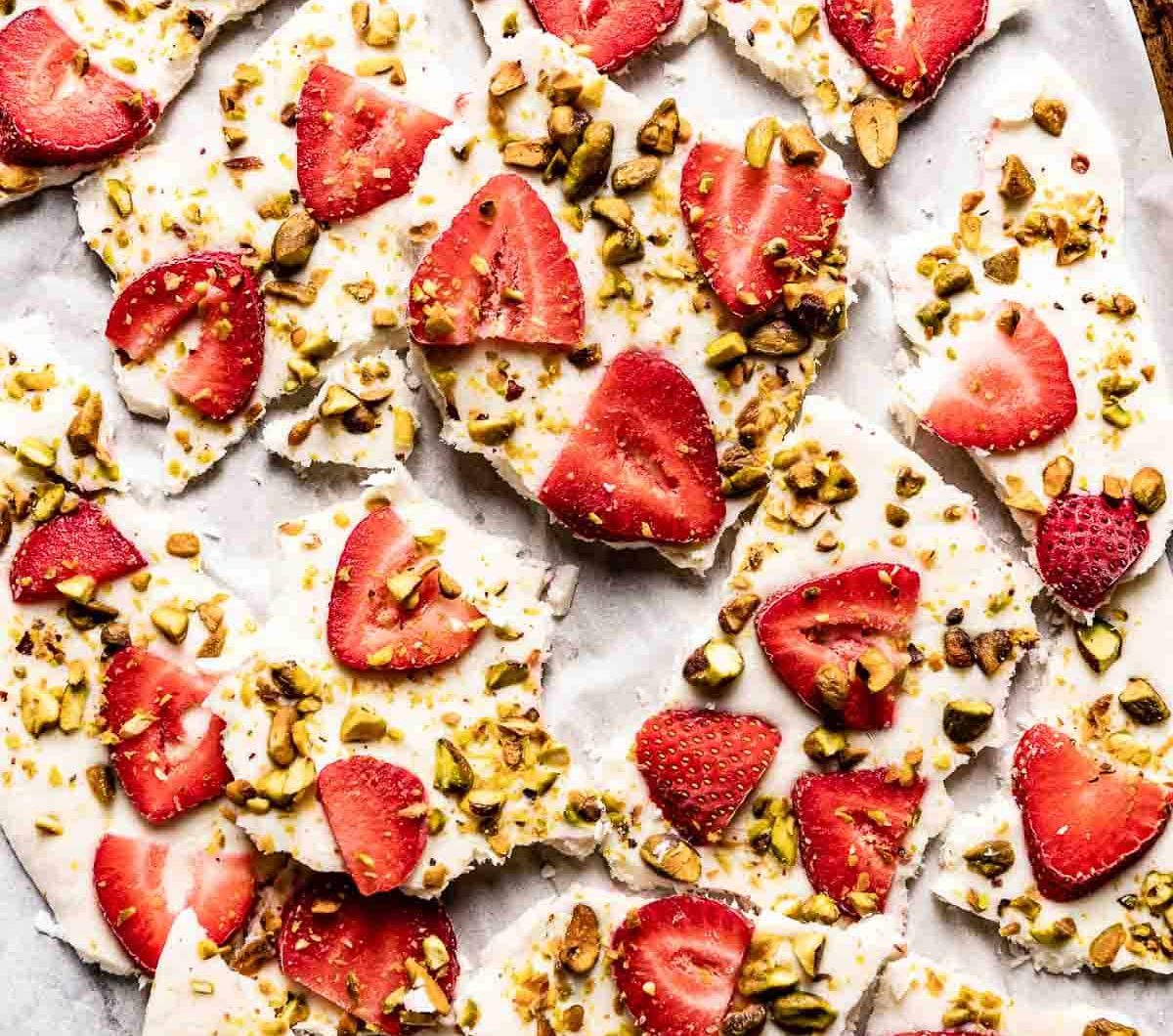 Frozen Yogurt Bark