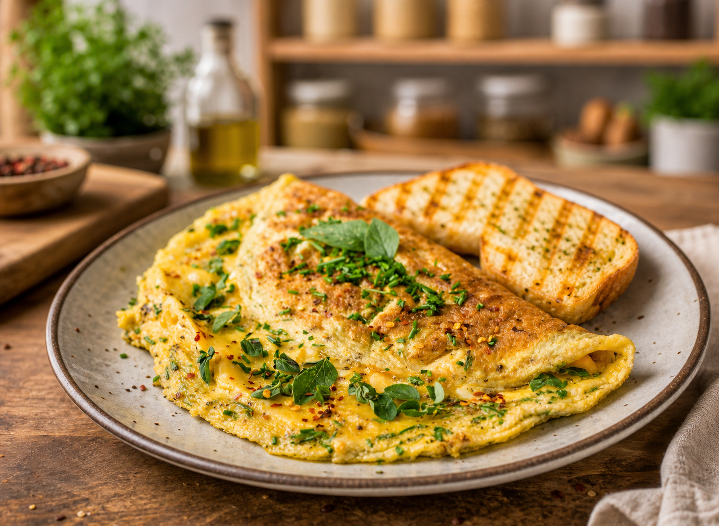 Air Fryer Omelette