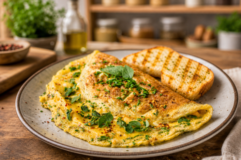 Air Fryer Omelette