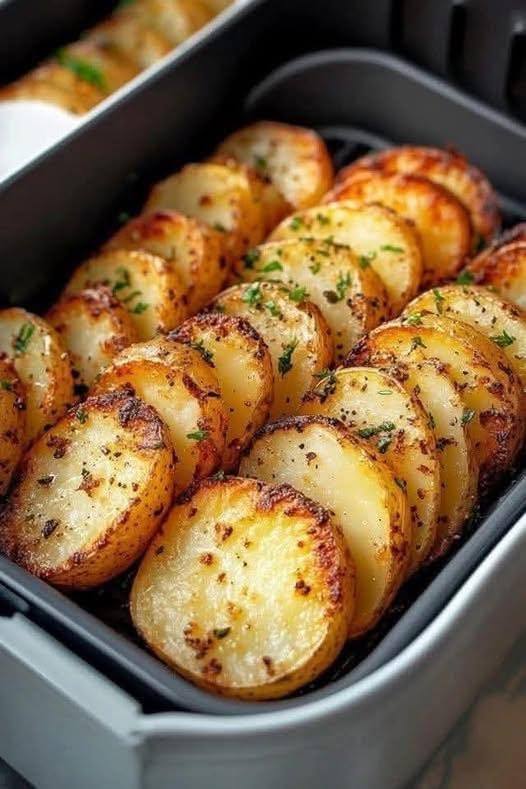 Crispy Air Fryer Potato Slices