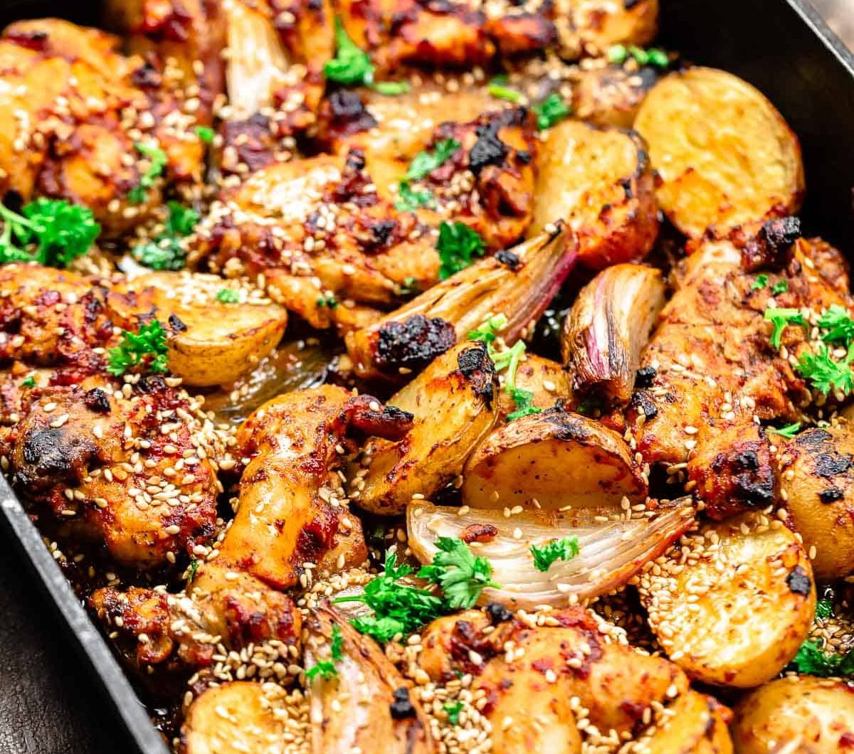 Creamy Chicken and Potato Bake