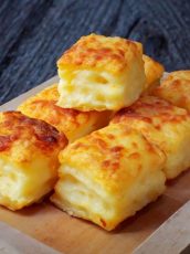 Cheesy Mashed Potato Puffs