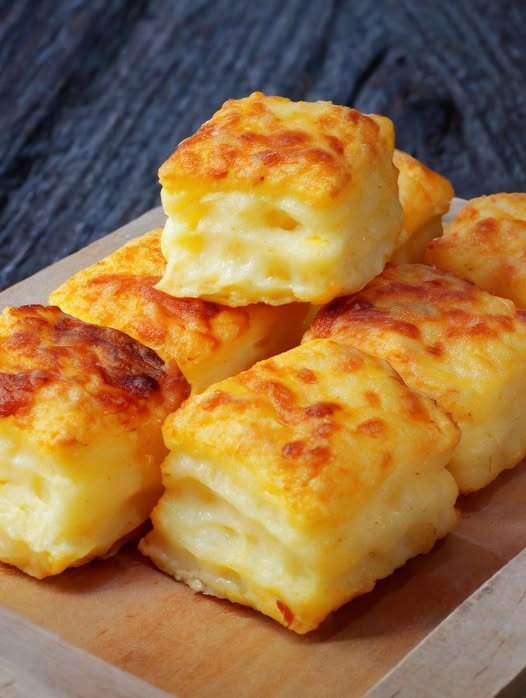 Cheesy Mashed Potato Puffs