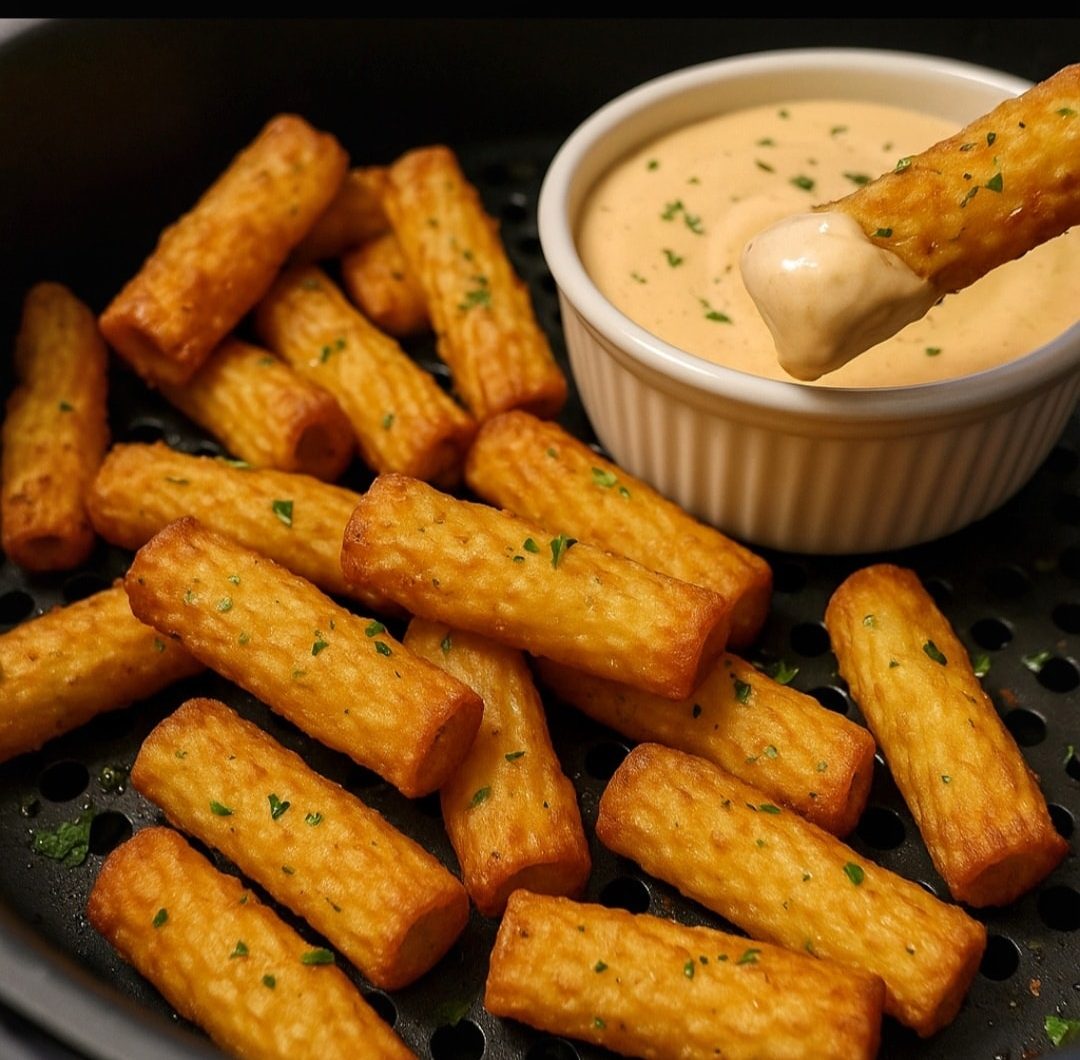 Air Fryer Pasta Chips