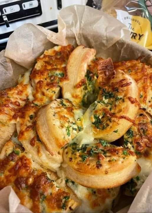 Crumpet Garlic Bread