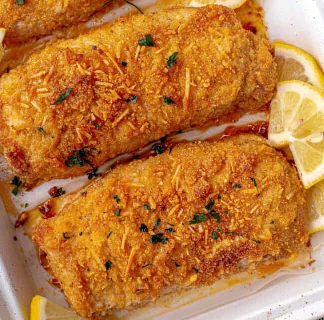 Crispy Breaded Pork Chops