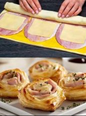 Ham & Cheese Puff Pastry