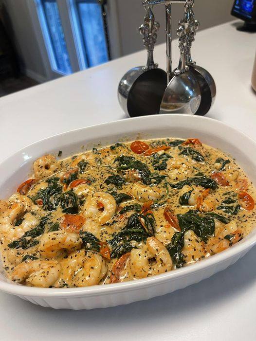 Creamy Tuscan Shrimp