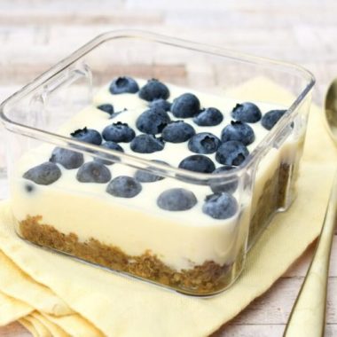 Overnight Weetabix With Blueberries