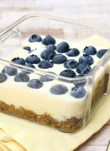 Overnight Weetabix With Blueberries