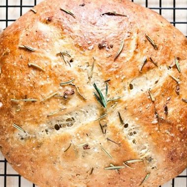 Homemade Rosemary Garlic Bread