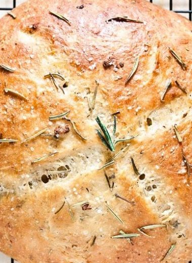 Homemade Rosemary Garlic Bread