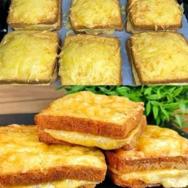 Air Fryer 3 ingredient Cheese Toast