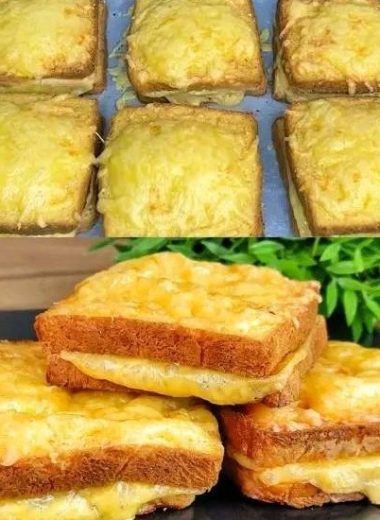 Air Fryer 3 ingredient Cheese Toast