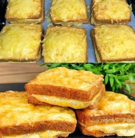 Air Fryer 3 ingredient Cheese Toast