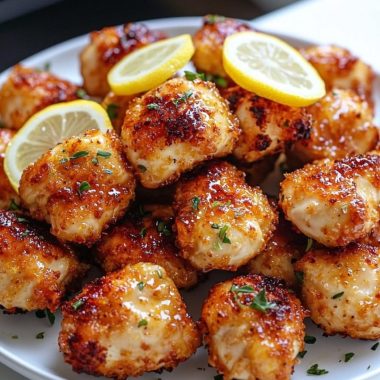 Lemon Garlic Bites