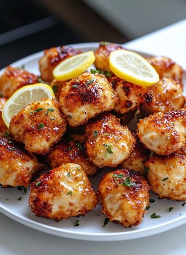 Lemon Garlic Bites