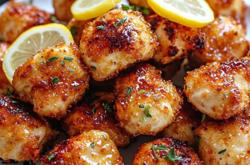 Lemon Garlic Bites