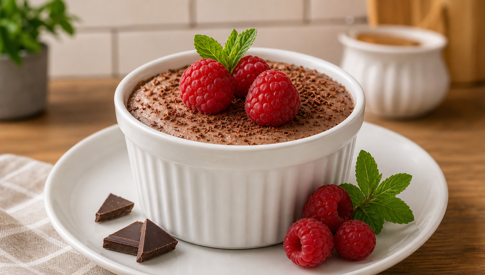 Cottage Cheese Chocolate Mousse