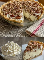 Low-Carb Pecan Cream Pie