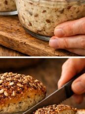 Rustic 3-Ingredient Flaxseed Seed Bread