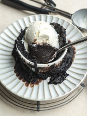 High Protein Cottage Cheese Lava Cake
