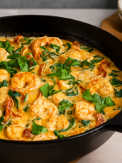 Creamy Tuscan Shrimp