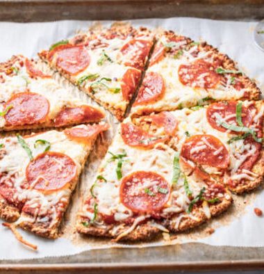 Crispy Sourdough Discard Pizza Crust