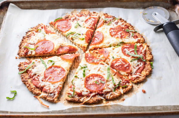 Crispy Sourdough Discard Pizza Crust