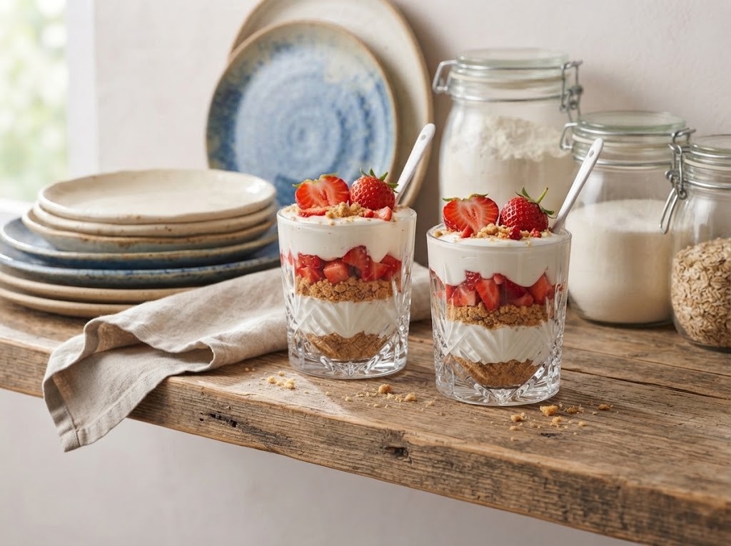 High-Protein Cheesecake Jar Recipe