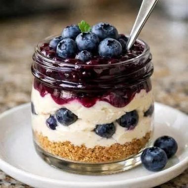 High-Protein Cheesecake Jar Recipe