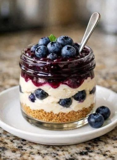 High-Protein Cheesecake Jar Recipe