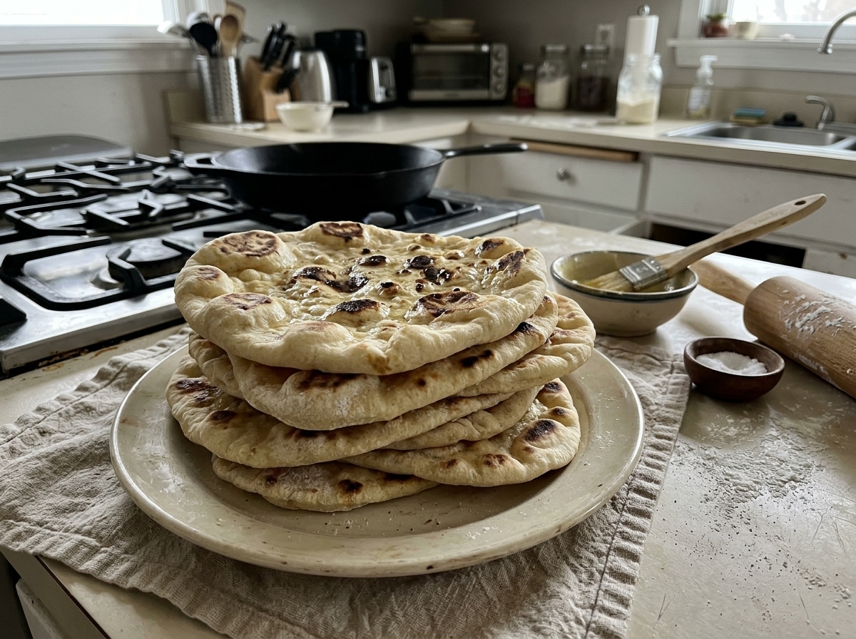 Sourdough Easy Flatbread
