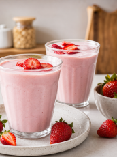 Healthy Strawberry Smoothie