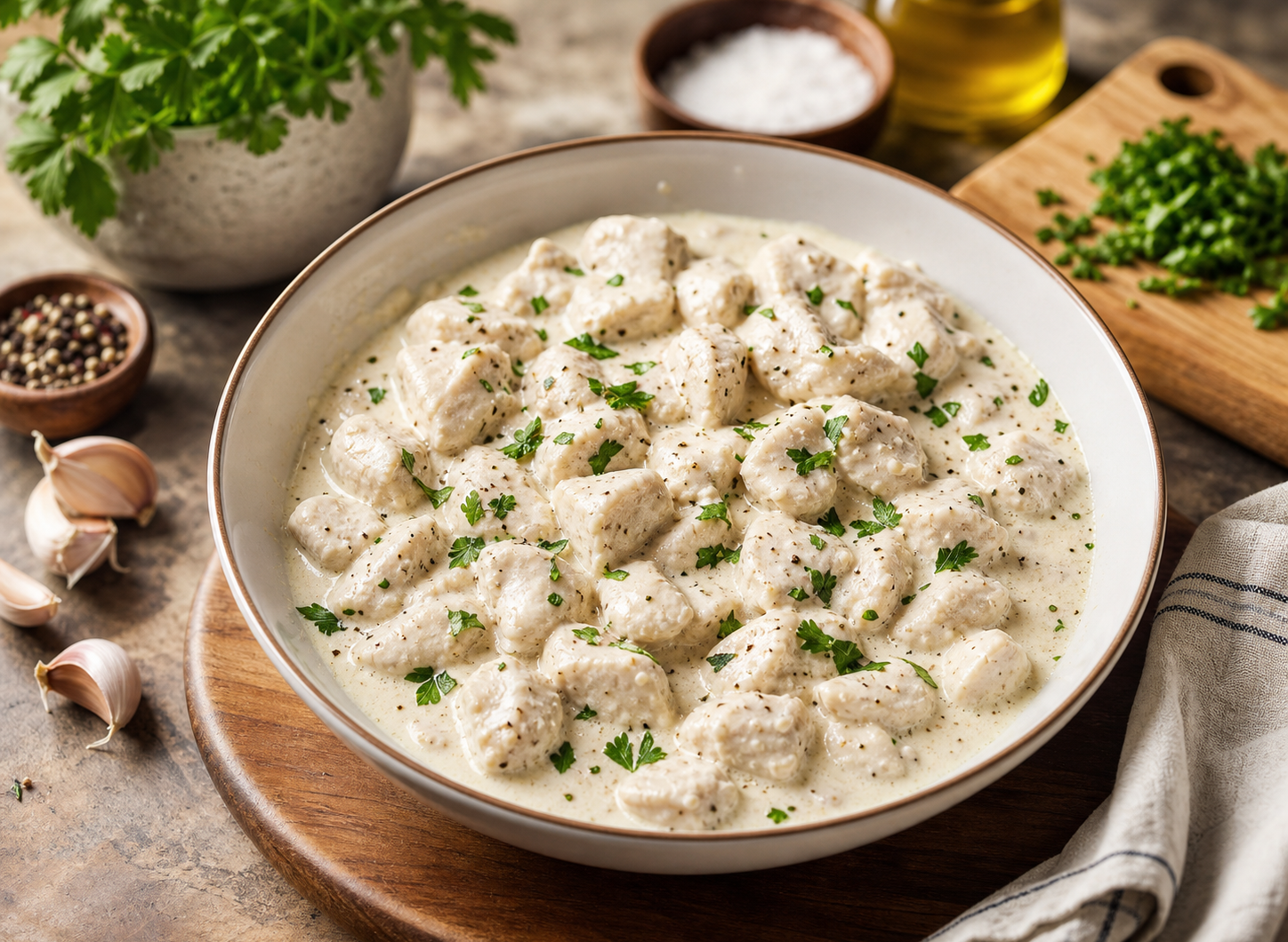 Easy Keto Chicken Alfredo Recipe