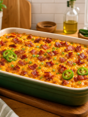 Keto Jalapeño Popper Casserole