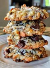 Gluten-Free Sourdough Almond Coconut Chocolate Chip Cookies