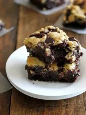 Fudgy Dark Chocolate Brownies