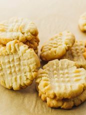 Sourdough Butter Cookies (Just 4 Ingredients!)