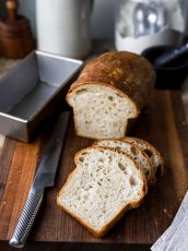 Soft Sourdough Sandwich Bread