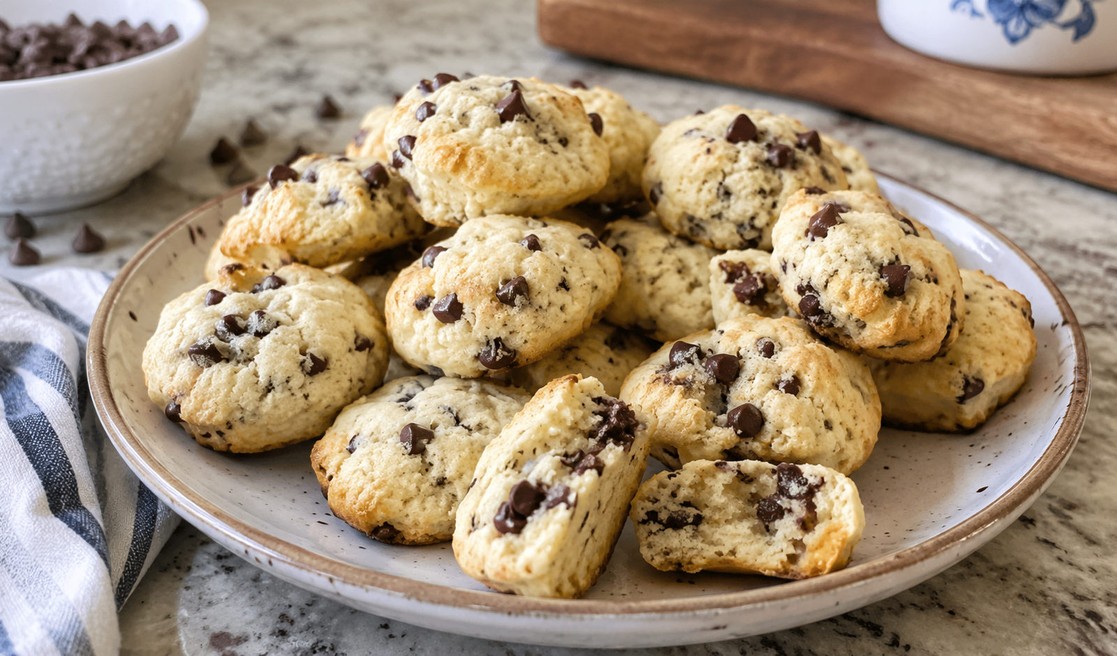 Sourdough Mini Chocolate Chip Muffins