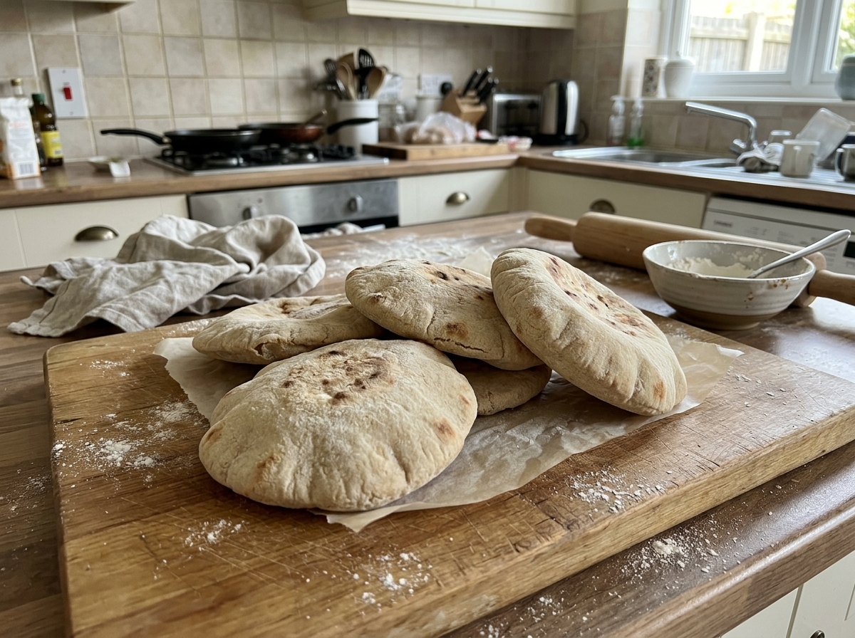 Sourdough Pita Bread