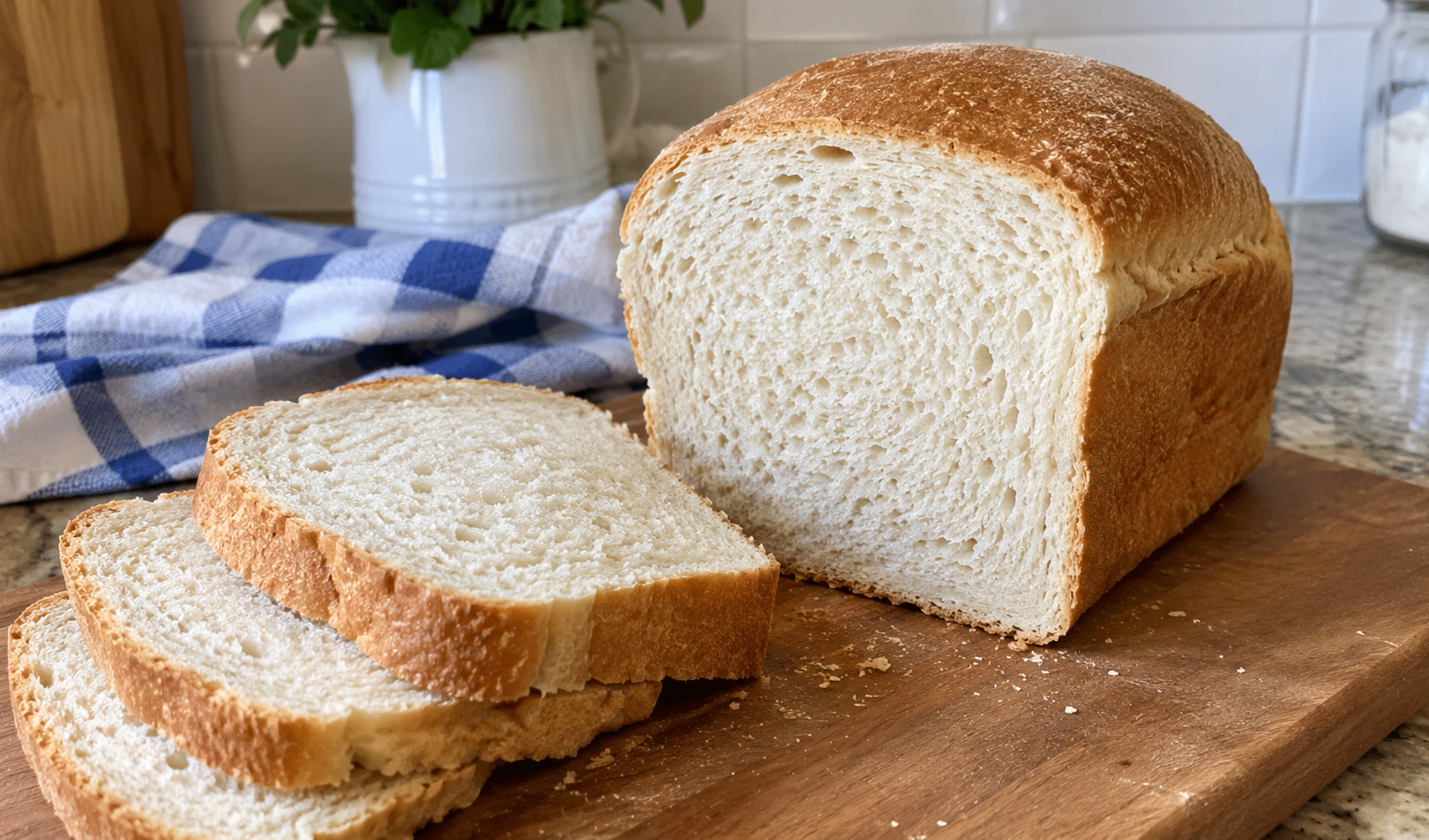 Sourdough Soft Sandwich Bread