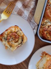 Sourdough Ham and Cheese Rolls